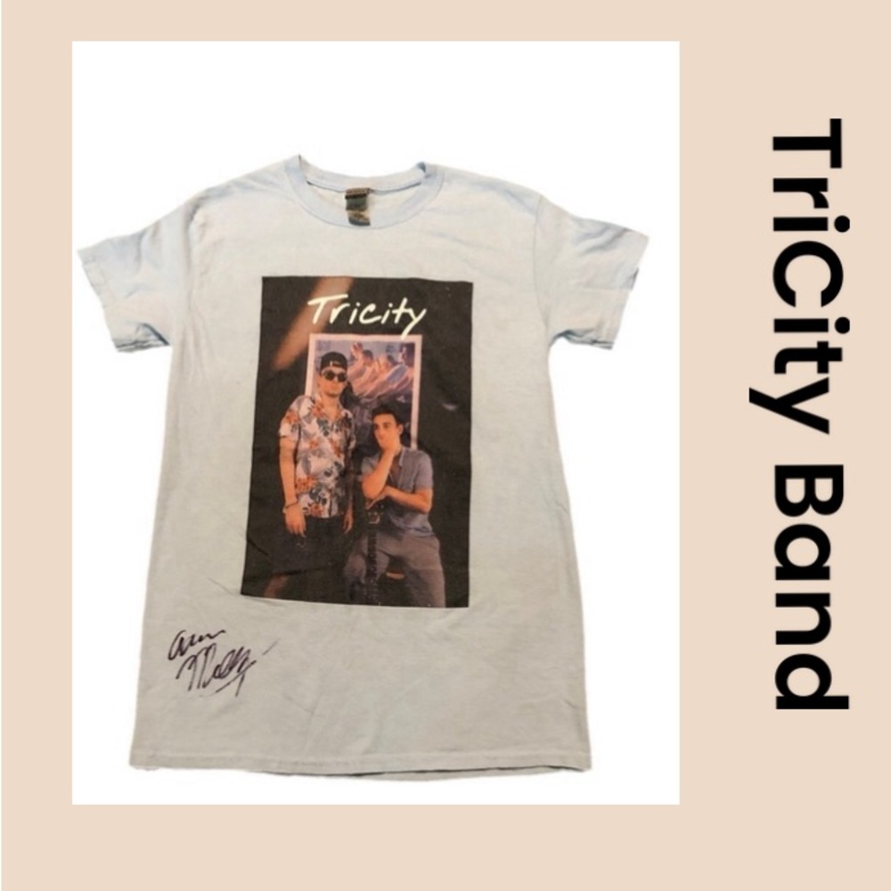 TriCity Boys Band T-Shirt Size Small